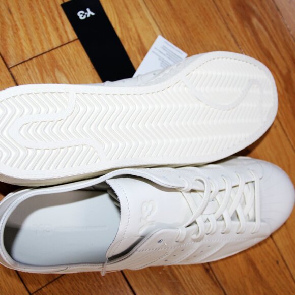BNWT AW24 Y-3 YOHJI YAMAMOTO SUPERSTAR SNEAKERS 10.5 - Picture 5 of 15